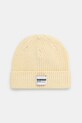 Шапка з домішкою вовни NEIGHBORHOOD Jp Beanie гладкий бежевий 242FUNH.HT01