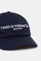Βαμβακερό καπέλο του μπέιζμπολ Sporty & Rich H&W Crest AC040612241BL106 σκούρο μπλε SS25