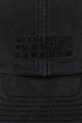 MM6 Maison Margiela șapcă de baseball din bumbac SH2TC0002.M35190.899 negru SS25