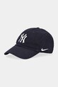 Bavlněná baseballová čepice Nike New York Yankees bavlna námořnická modř NB01.4FA.NK.BEK