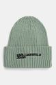 Karl Lagerfeld Jeans czapka pozostałe zielony A1W33004
