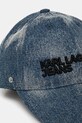 Karl Lagerfeld Jeans șapcă de baseball din denim A1W33119 albastru SS25