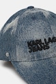 Karl Lagerfeld Jeans cappelo con visiera jeans A1W33119 blu SS25