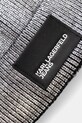 Kapa Karl Lagerfeld Jeans A1W33110 srebrna SS25