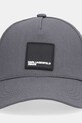 Karl Lagerfeld Jeans șapcă de baseball din bumbac A1W33002 gri AW25