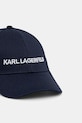 Бавовняна бейсболка Karl Lagerfeld K/ESSENTIAL A1W33071 темно-синій AA00