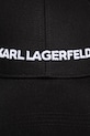 Хлопковая кепка Karl Lagerfeld A1W33071 чёрный AA00