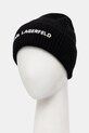 Accesorii Karl Lagerfeld caciula din amestec de lana A1W33156 negru