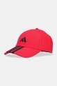 Кепка adidas BBALL 3S CAP NL аппликация красный JP0387
