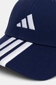 adidas czapka z daszkiem bawełniana BBALL 3S CAP NL JP0384 granatowy SS25