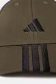 adidas sapca BBALL 3S CAP NL JP0386 verde SS25
