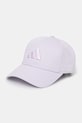 Кепка adidas BBALL CAP TONAL хлопок фиолетовой JC8880