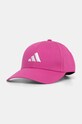adidas șapcă de baseball din bumbac BB CAP COT NL bumbac roz JP0399