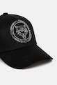 Βαμβακερό καπέλο του μπέιζμπολ PLEIN SPORT SADA.UAC0498.STE003N μαύρο SS25