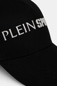 PLEIN SPORT șapcă de baseball din bumbac SADA.UAC0502.STE003N negru SS25