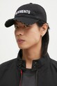VETEMENTS baseball cap Logo UA66CA120B black SS25