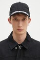 Accessories VETEMENTS cotton baseball cap Metal Logo UA66CA140B black