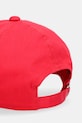 Doplňky EA7 Emporio Armani kšiltovka bavlněná AF11989.7X000005 červená