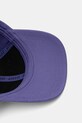 Bavlněná baseballová čepice EA7 Emporio Armani fialová AF11989.7X000005