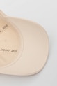 EA7 Emporio Armani czapka z daszkiem bawełniana beżowy AF11989.7X000047