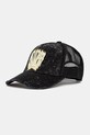 Καπέλο adidas Originals SKELETON απλικέ μαύρο JD0974