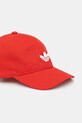 Akcesoria adidas Originals czapka z daszkiem bawełniana BASEBALL AC JC6026 czerwony