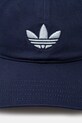 Bavlnená šiltovka adidas Originals BASEBALL AC JC6030 tmavomodrá SS25