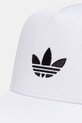 adidas Originals sapca CURVED TRUCKER JC6039 alb SS25