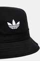 Бавовняний капелюх adidas Originals Adicolor JC6041 чорний SS25