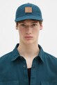 Šiltovka Carhartt WIP Canvas Cap jednofarebný tyrkysová I034347.2P0XX