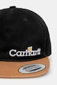 Carhartt WIP cotton baseball cap Label Script Coach Cap I034361.89XX black SS25