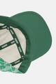 Βαμβακερό καπέλο του μπέιζμπολ Lacoste πράσινο RK0763
