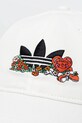 Dodatki Bombažna bejzbolska kapa adidas Originals Nelson JD0991 bela