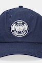 Hummel czapka z daszkiem bawełniana 227578 granatowy SS25