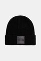 Čepice The North Face TNF Logo Box Cuffed Beanie nášivka černá NF0A3FJXB9I1