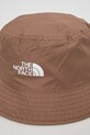 Accesorii The North Face palarie cu doua fete Sun Stash NF00CGZ058W1 maro