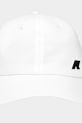 K-Way czapka z daszkiem bawełniana K81433W biały SS25