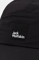 Jack Wolfskin czapka z daszkiem Road Trip A63652 czarny SS25