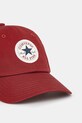 Bavlněná baseballová čepice Converse 10027421.A17 burgundské SS25