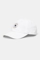 Converse czapka z daszkiem bawełniana aplikacja beżowy 10027421.A18