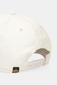 Accesorii Alpha Industries șapcă de baseball din bumbac Crew Camo Cap 156903 bej