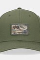 Bavlnená šiltovka Alpha Industries Crew Camo Cap 156903 zelená SS25