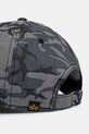 Doplňky Bavlněná baseballová čepice Alpha Industries VLC Cap Camo 168903C šedá