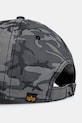 Аксесоари Памучна шапка с козирка Alpha Industries VLC Cap Camo 168903C сив