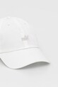 Puma șapcă de baseball din bumbac 25997 alb SS25