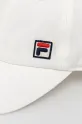 Fila șapcă de baseball din bumbac Frontera bej FCU0140