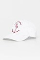 Bavlněná baseballová čepice Fiorucci White Dreaming of You Baseball Cap bavlna bílá W02SMAHA135CO01WH03