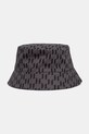 Karl Lagerfeld kapelusz dwustronny bawełniany bawełna szary A2M33040