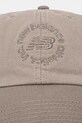 New Balance șapcă de baseball din bumbac LAH51012ADS bej SS25