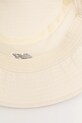 Pamučni šešir New Balance bež LAH51018LIN
